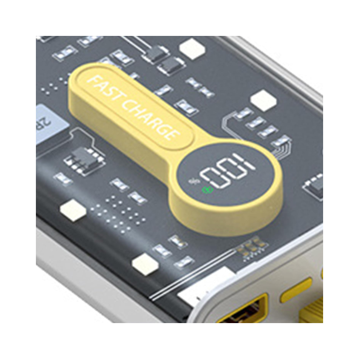 20000 Mah 66W Fast Charging Transparent Power Bank
