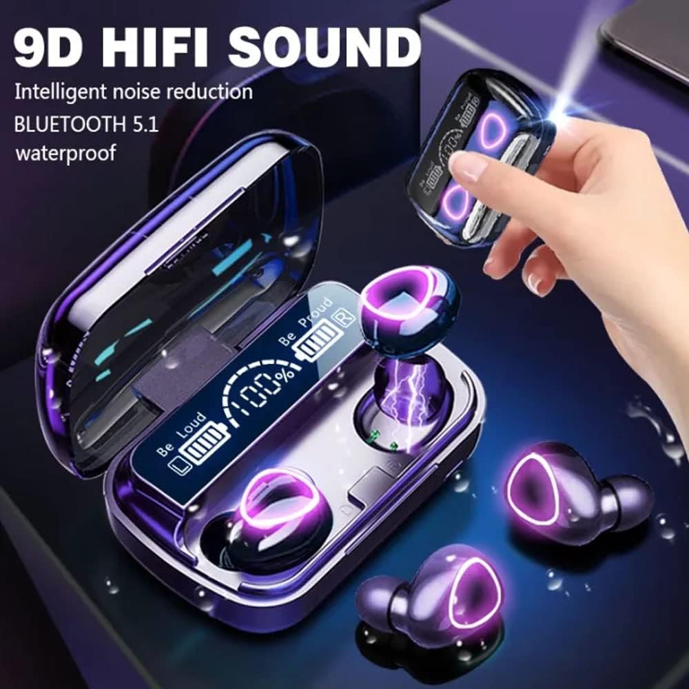 M10 Wireless Earbuds Bluetooth 5.1 TWS